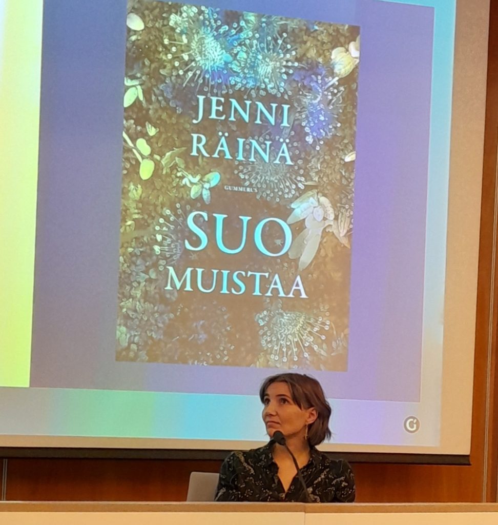 Jenni Räinä kertoo kirjastaan.